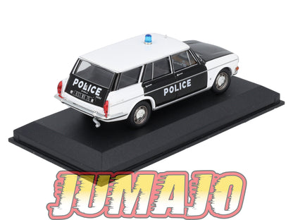 SIM68 Voiture 1/43 IXO Altaya SIMCA 1501 Break police 1969