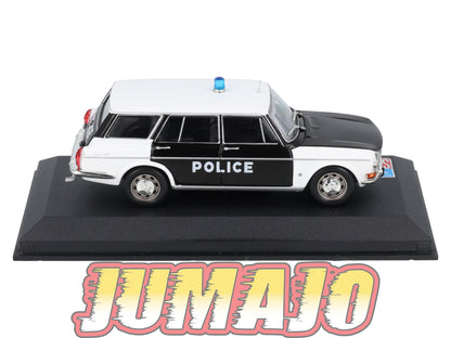 SIM68 Voiture 1/43 IXO Altaya SIMCA 1501 Break police 1969