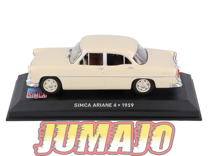 SIM6 Voiture 1/43 IXO Altaya SIMCA Ariane 4 1959