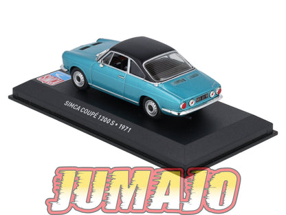 SIM71 Voiture 1/43 IXO Altaya SIMCA Coupe 1200 S 1971