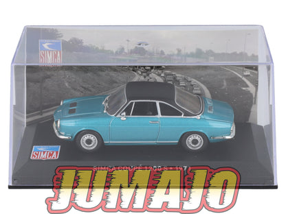 SIM71 Voiture 1/43 IXO Altaya SIMCA Coupe 1200 S 1971