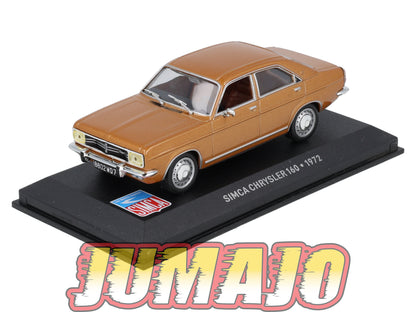 SIM73 Voiture 1/43 IXO Altaya SIMCA Chrysler 160 1972