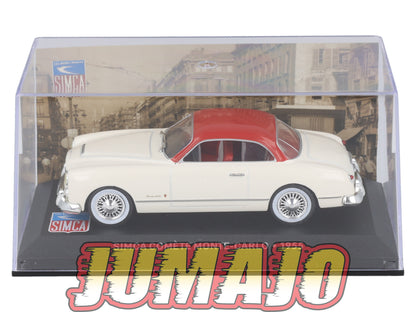 SIM74 Voiture 1/43 IXO Altaya SIMCA Comete monte-carlo 1955