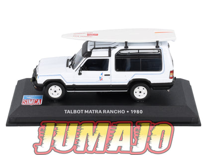 SIM78 Voiture 1/43 IXO Altaya SIMCA : TALBOT Matra Rancho 1980