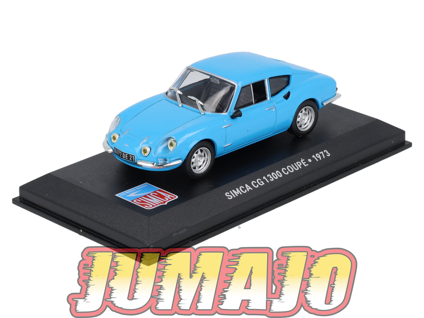 SIM7 Voiture 1/43 IXO Altaya SIMCA CG 1300 Coupe 1973