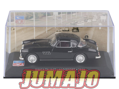 SIM80 Voiture 1/43 IXO Altaya SIMCA Talbot Lago sport 1959