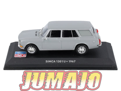 SIM81 Voiture 1/43 IXO Altaya SIMCA 1301 U 1967