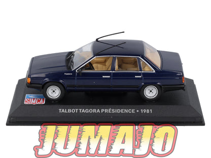 SIM82 Voiture 1/43 IXO Altaya SIMCA Talbo Tagora Présidence 1981
