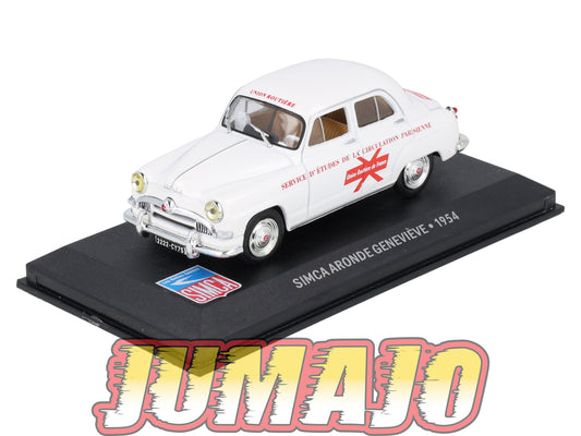 SIM83 Voiture 1/43 IXO Altaya SIMCA : Aronde Geneviève 1954