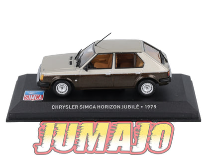 SIM84 Voiture 1/43 IXO Altaya SIMCA Chrysler Horizon jubile 1979