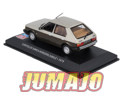 SIM84 Voiture 1/43 IXO Altaya SIMCA Chrysler Horizon jubile 1979