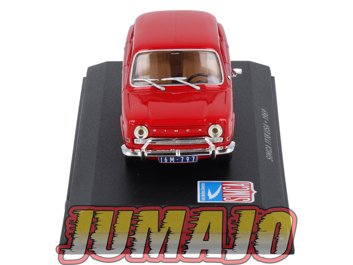 SIM89 Voiture 1/43 IXO Altaya SIMCA 1118 USA ( Simca 1000 ) 1969