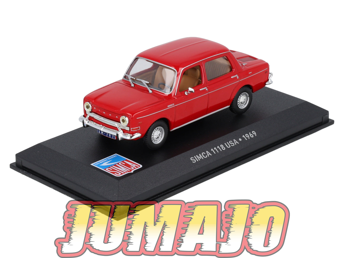 SIM89 Voiture 1/43 IXO Altaya SIMCA 1118 USA ( Simca 1000 ) 1969