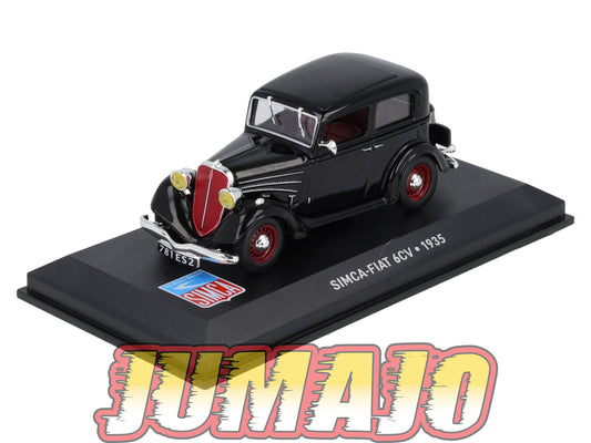 SIM8 Voiture 1/43 IXO Altaya SIMCA Fiat 6CV 1935