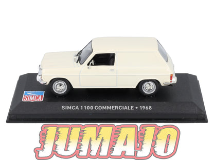 SIM94 Voiture 1/43 IXO Altaya SIMCA 1100 Commerciale 1968