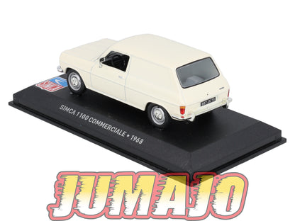 SIM94 Voiture 1/43 IXO Altaya SIMCA 1100 Commerciale 1968