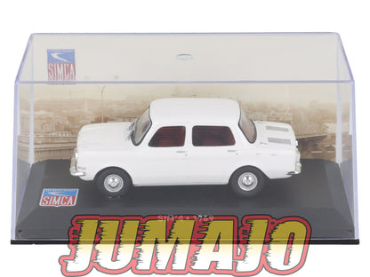 SIM95 Voiture 1/43 IXO Altaya SIMCA SIM'4 ( Simca 1000 ) 1969