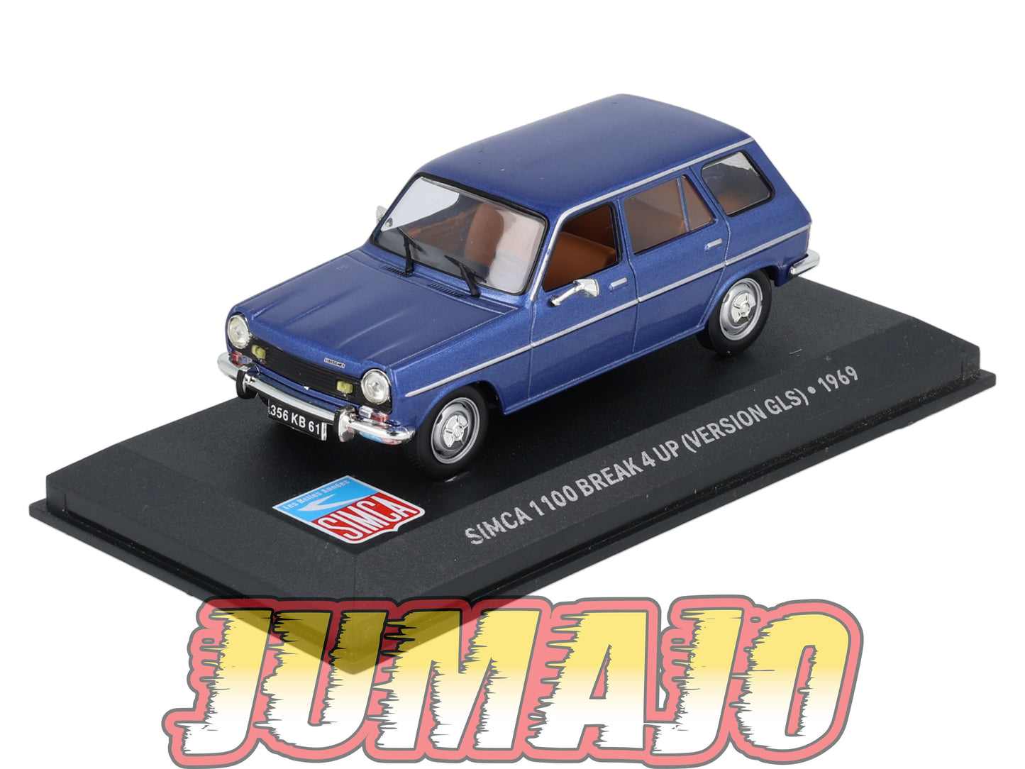 SIM97 Voiture 1/43 IXO Altaya SIMCA 1100 Break 4 Up Version GLS 1969