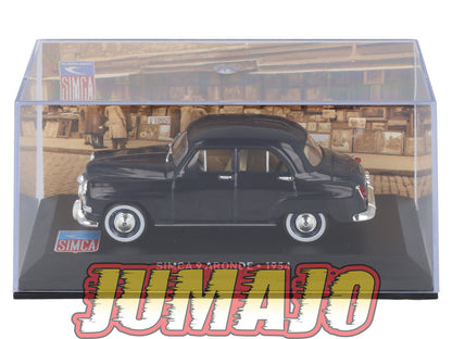 SIM9 Voiture 1/43 IXO Altaya SIMCA 9 Aronde 1954