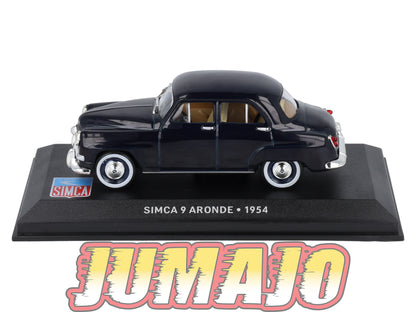 SIM9 Voiture 1/43 IXO Altaya SIMCA 9 Aronde 1954