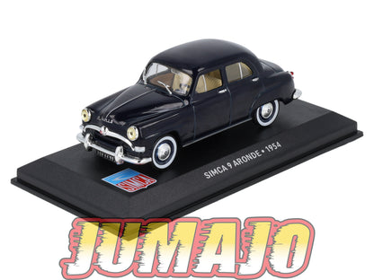 SIM9 Voiture 1/43 IXO Altaya SIMCA 9 Aronde 1954