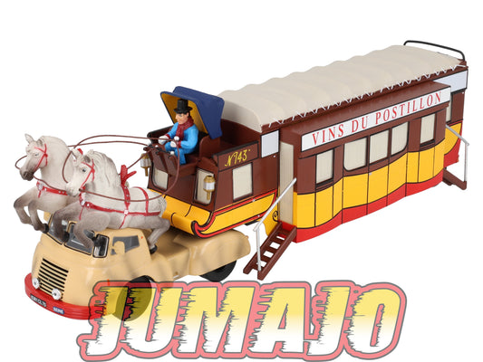 SMI801 SEMI REMORQUE 1/43 Hachette Collections BERLIET TLB19 Vins Du Postillon