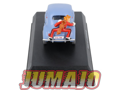SPI3 Voiture 1/43 Collection SPIROU : RENAULT 4CV la mauvaise Tête