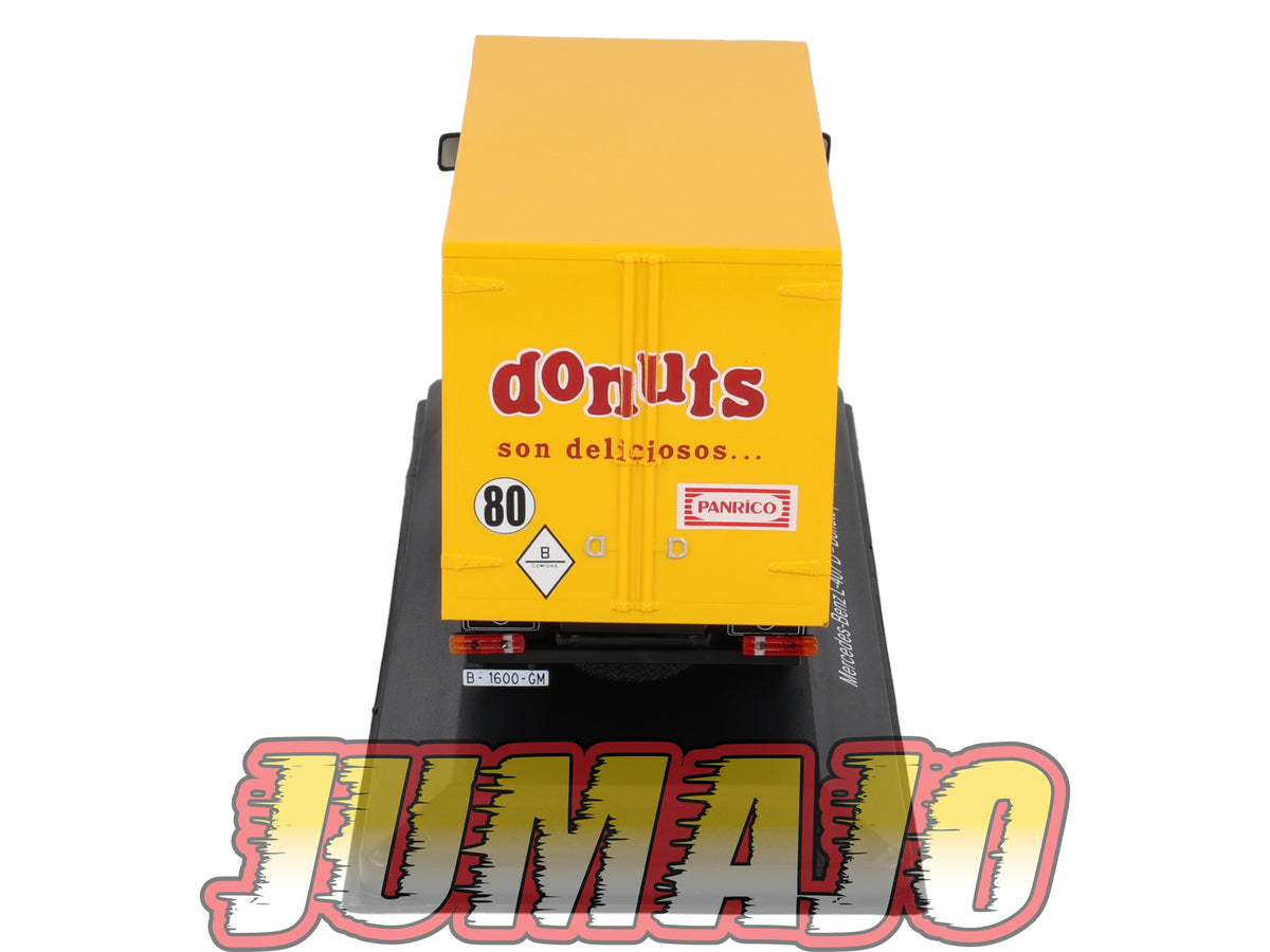 SSP22 1/43 SALVAT véhicules Livraison ESPAGNE : Mercedes-Benz L-407 D 1984 Donuts