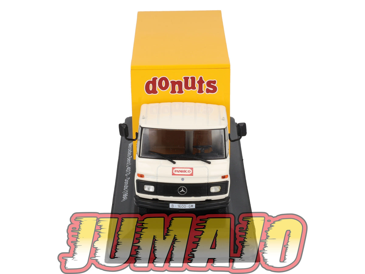 SSP22 1/43 SALVAT véhicules Livraison ESPAGNE : Mercedes-Benz L-407 D 1984 Donuts