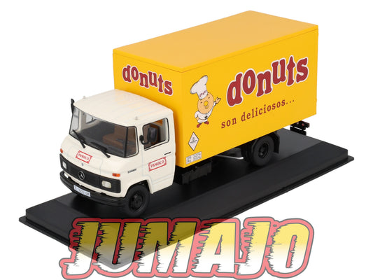 SSP22 1/43 SALVAT véhicules Livraison ESPAGNE : Mercedes-Benz L-407 D 1984 Donuts