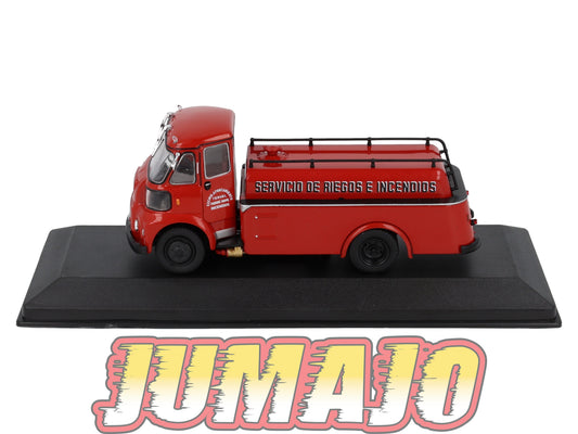SSP26 1/43 SALVAT véhicules Livraison ESPAGNE : SAVA BMC S-66 1988 Bomberos Zaragoza