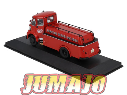 SSP26 1/43 SALVAT véhicules Pompiers ESPAGNE : SAVA BMC S-66 1988 Bomberos Zaragoza