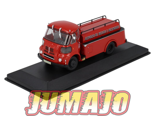 SSP26 1/43 SALVAT véhicules Livraison ESPAGNE : SAVA BMC S-66 1988 Bomberos Zaragoza