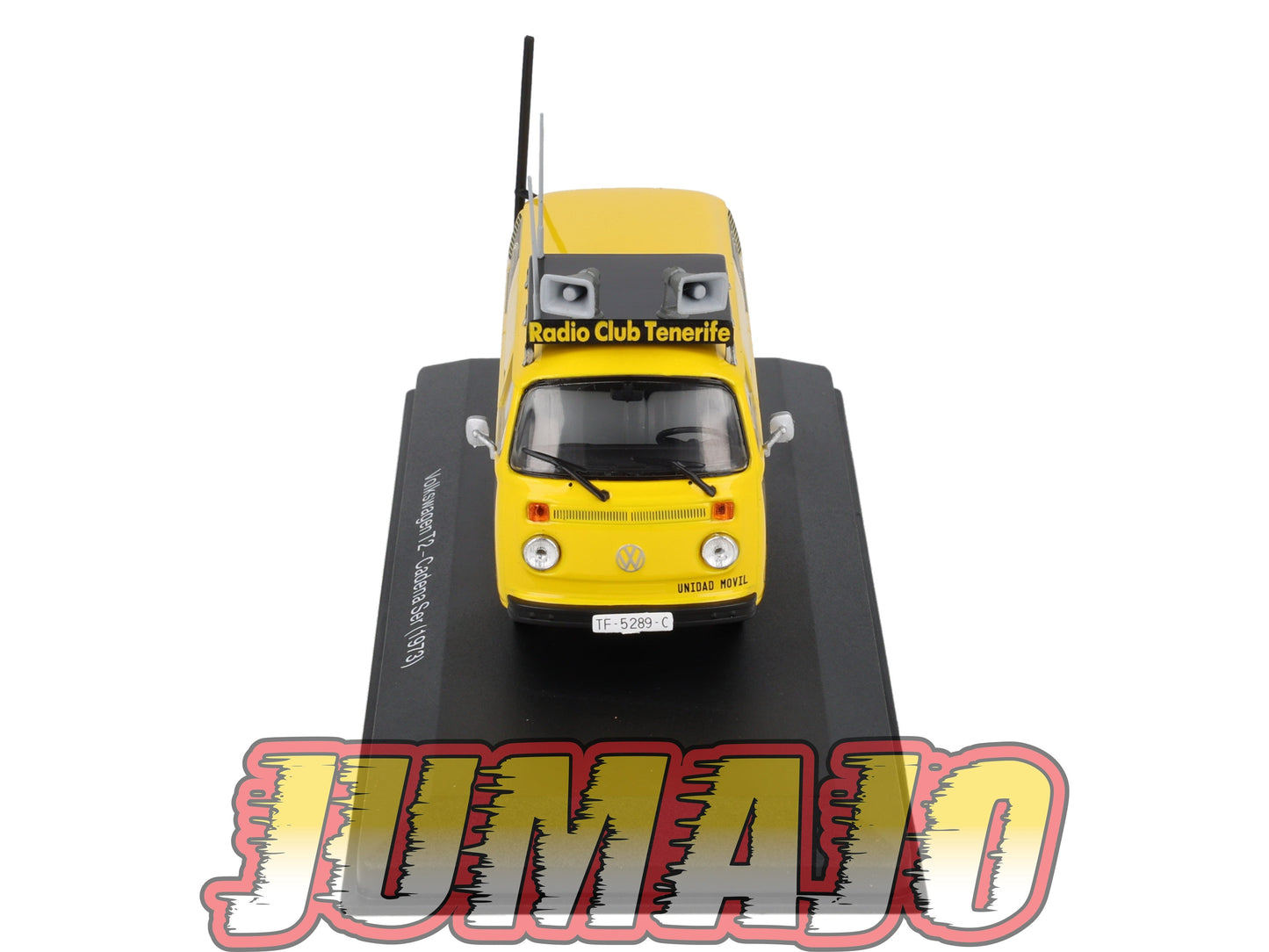 SSP32 1/43 SALVAT véhicules ESPAGNE : VOLKSWAGEN T2 1973 Radio club Ténérife