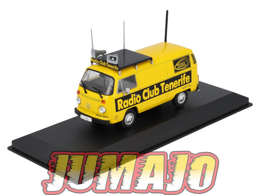 SSP32 1/43 SALVAT véhicules Livraison ESPAGNE : VOLKSWAGEN T2 1973 Radio club Ténérife