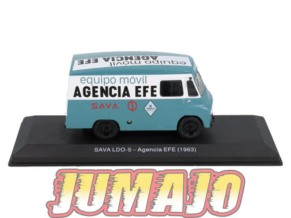 SSP43 1/43 SALVAT véhicules Livraison ESPAGNE : Sava LDO-5 1963 Agencia EFE