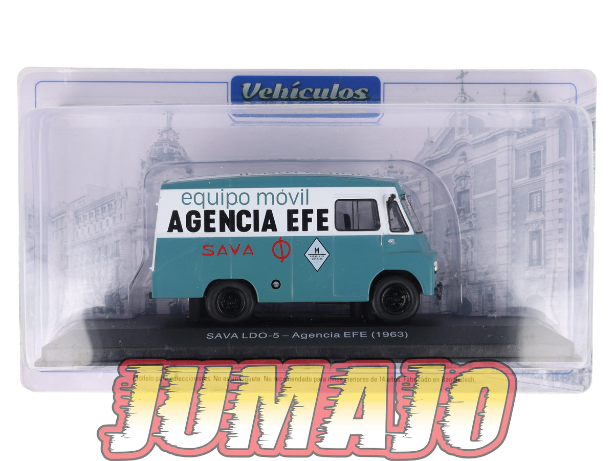 SSP43 1/43 SALVAT véhicules Livraison ESPAGNE : Sava LDO-5 1963 Agencia EFE