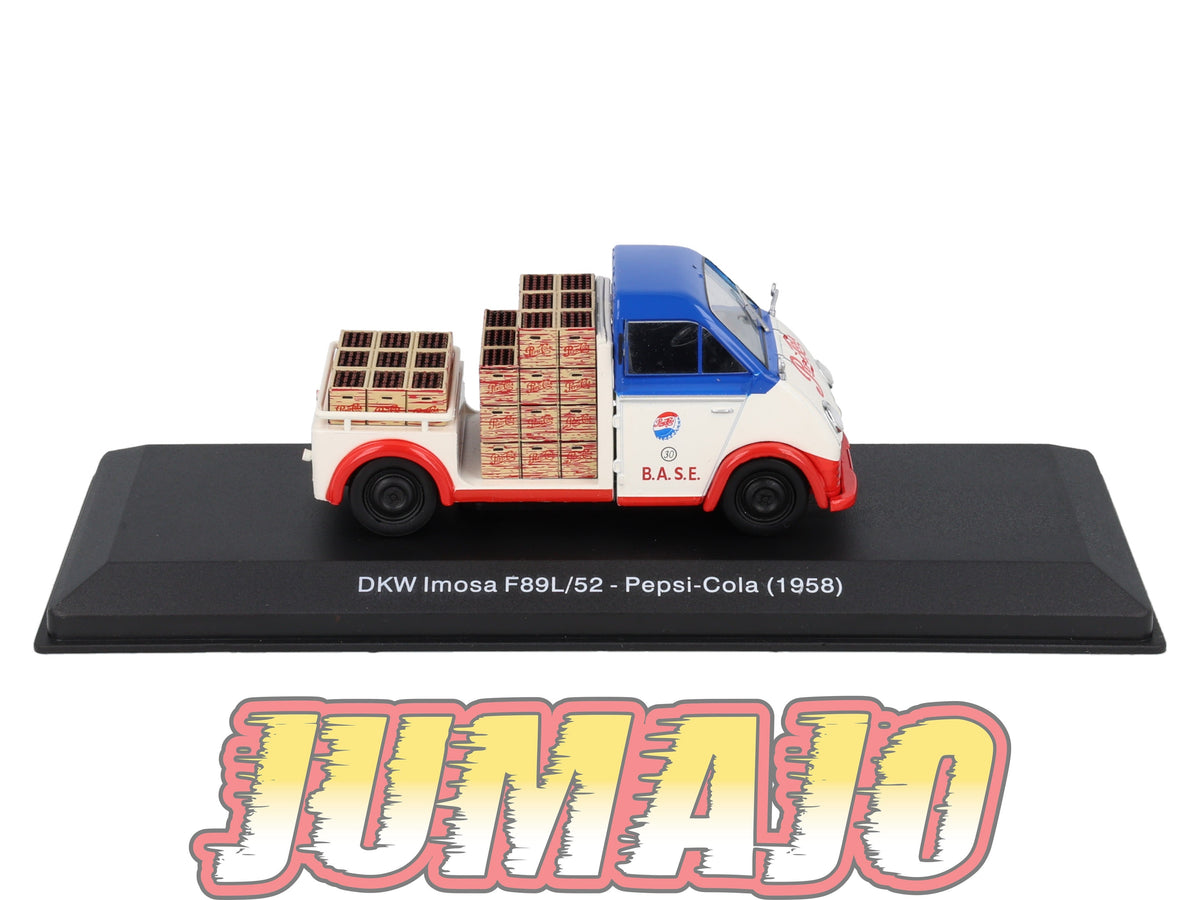 SSP50 1/43 SALVAT véhicules Livraison ESPAGNE : DKW F89 1958 Pepsi Cola