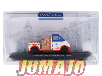 SSP50 1/43 SALVAT véhicules Livraison ESPAGNE : DKW F89 1958 Pepsi Cola