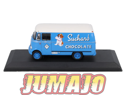 SSP56 1/43 SALVAT véhicules Livraison ESPAGNE : Mercedes-Benz L319 1968 Chocolate Suchard
