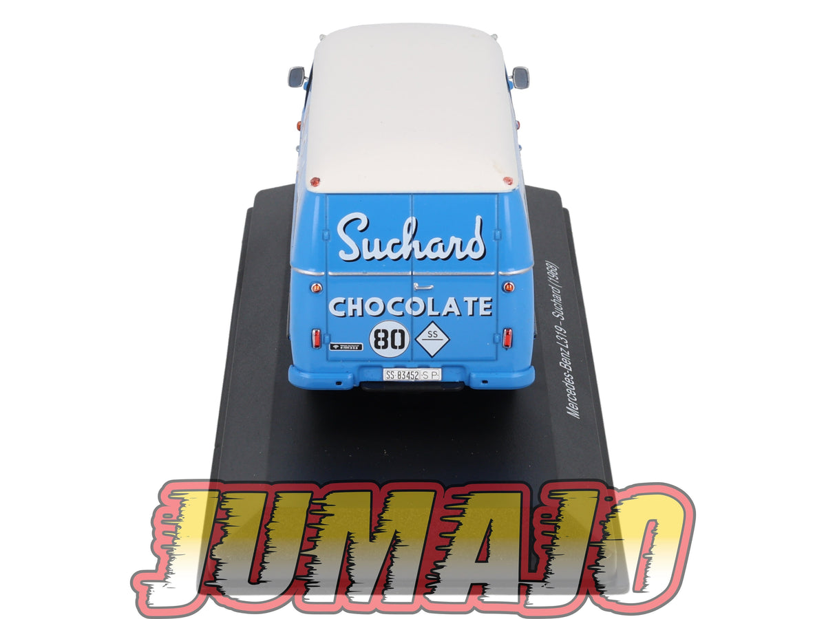 SSP56 1/43 SALVAT véhicules Livraison ESPAGNE : Mercedes-Benz L319 1968 Chocolate Suchard