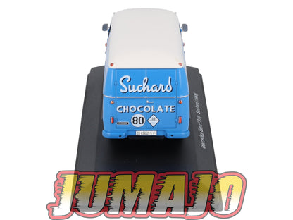SSP56 1/43 SALVAT véhicules Livraison ESPAGNE : Mercedes-Benz L319 1968 Chocolate Suchard