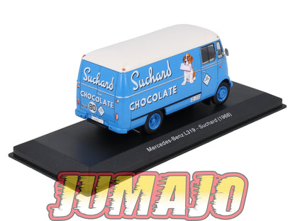 SSP56 1/43 SALVAT véhicules Livraison ESPAGNE : Mercedes-Benz L319 1968 Chocolate Suchard
