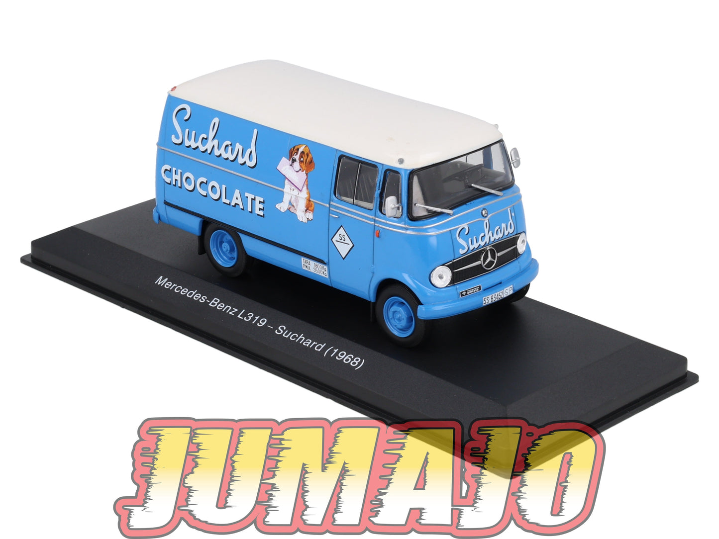 SSP56 1/43 SALVAT véhicules Livraison ESPAGNE : Mercedes-Benz L319 1968 Chocolate Suchard