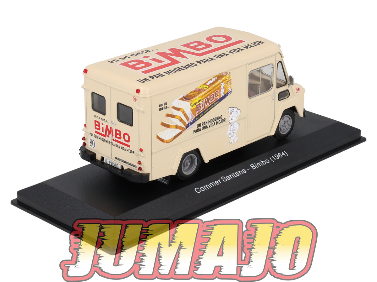 SSP58 1/43 SALVAT véhicules Livraison ESPAGNE : Commer Santana 1964 Bimbo