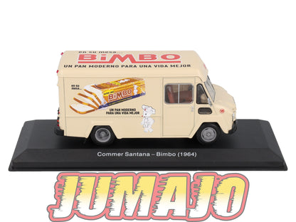 SSP58 1/43 SALVAT véhicules Livraison ESPAGNE : Commer Santana 1964 Bimbo