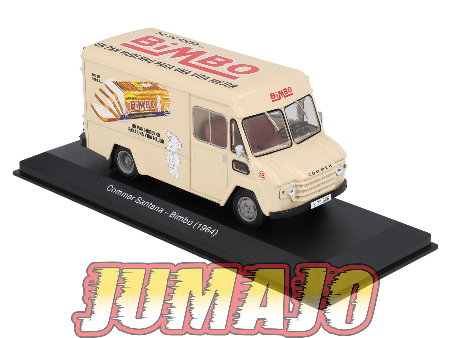 SSP58 1/43 SALVAT véhicules Livraison ESPAGNE : Commer Santana 1964 Bimbo