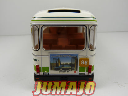 SUB109 BUS IXO Hachette 1/43 : Renault VI SC10R France n°96 Gare Montparnasse