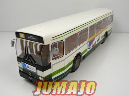 SUB109 BUS IXO Hachette 1/43 : Renault VI SC10R France n°96 Gare Montparnasse