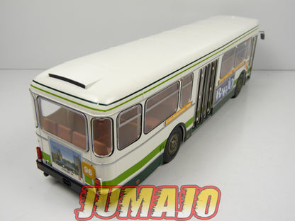 SUB109 BUS IXO Hachette 1/43 : Renault VI SC10R France n°96 Gare Montparnasse